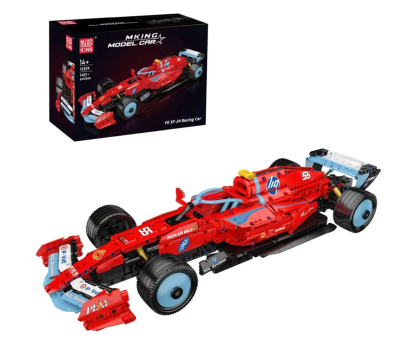 Zabawka edukacyjno-interaktywna Mould King Klocki konstrukcyjne Samochód wyścigowy FE SF-24 1401 el.